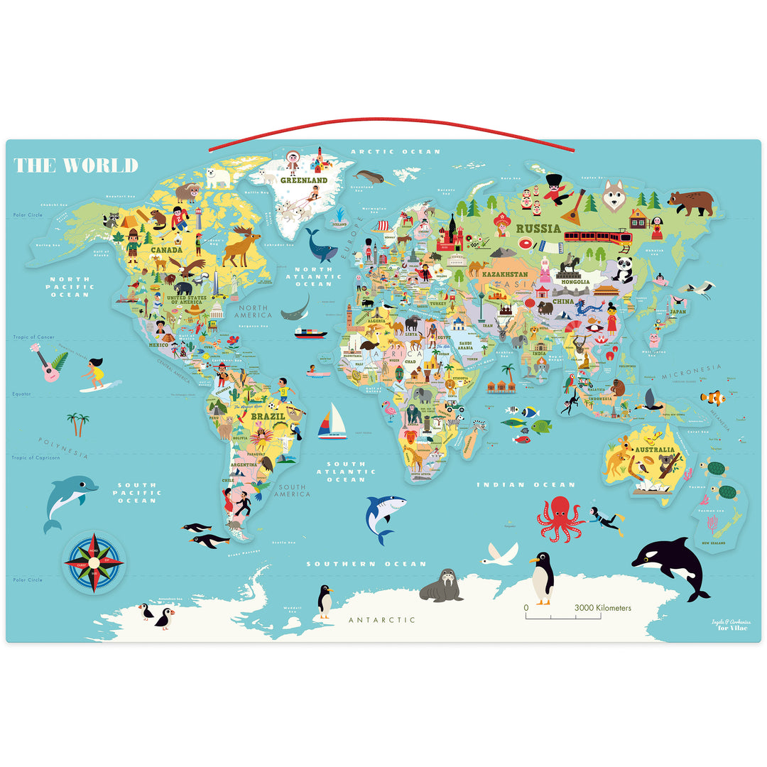 Vilac - World Magnetic Map