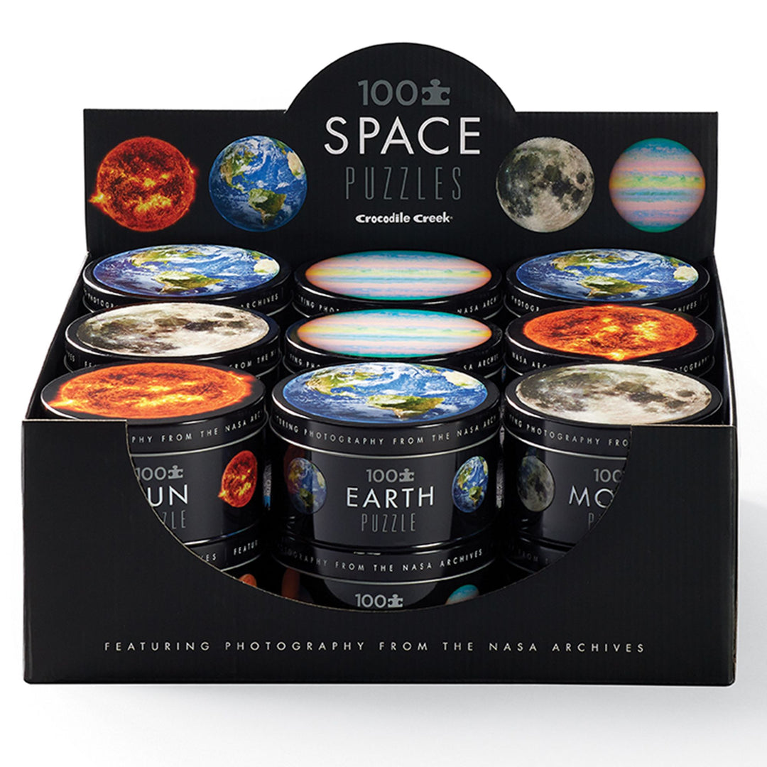 Crocodile Creek - 100pc NASA tin puzzle