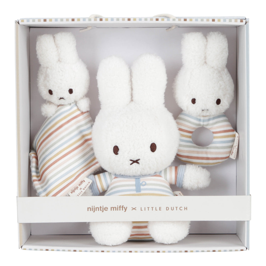 Miffy Gift Set - Vintage Sunny Stripes