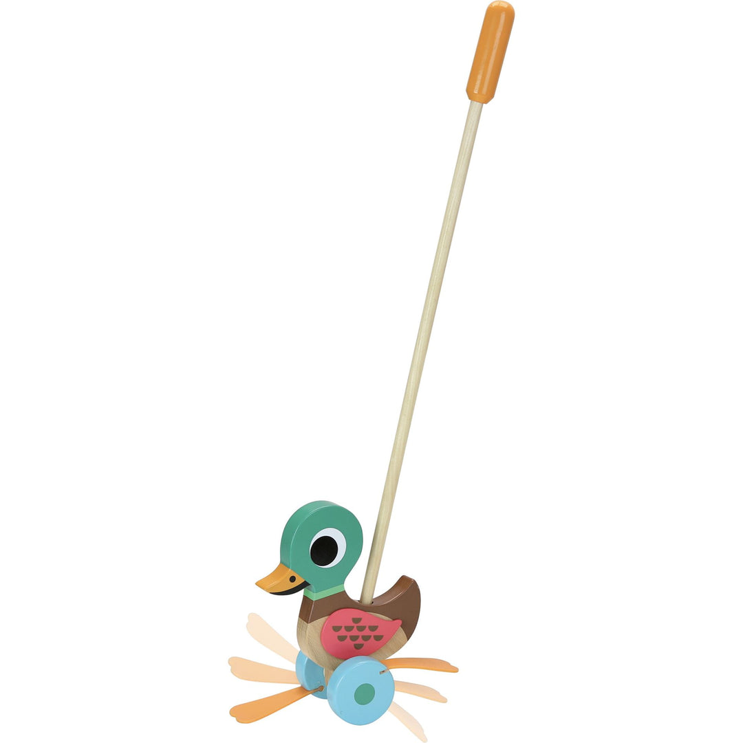 Vilac - Duck Push Toy
