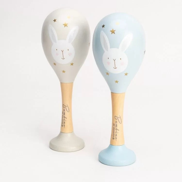 Wooden Maracas - Blue