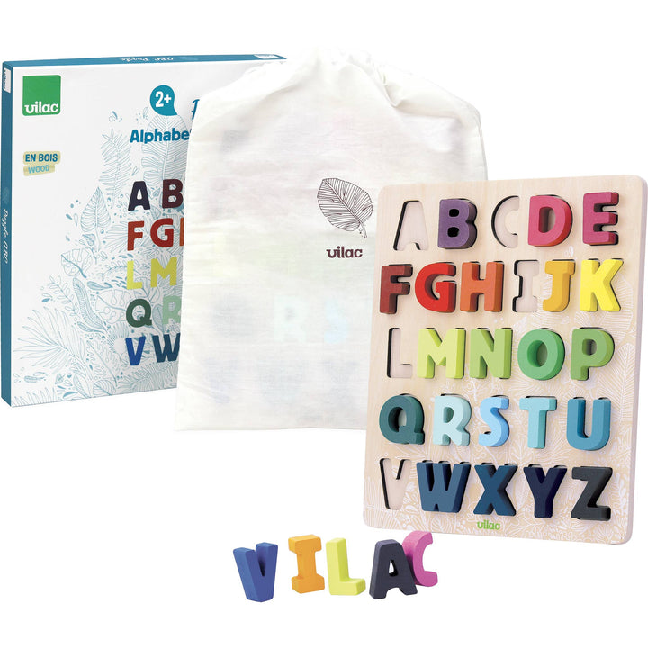 Vilac - Under The Canopy Alphabet Shape Puzzle