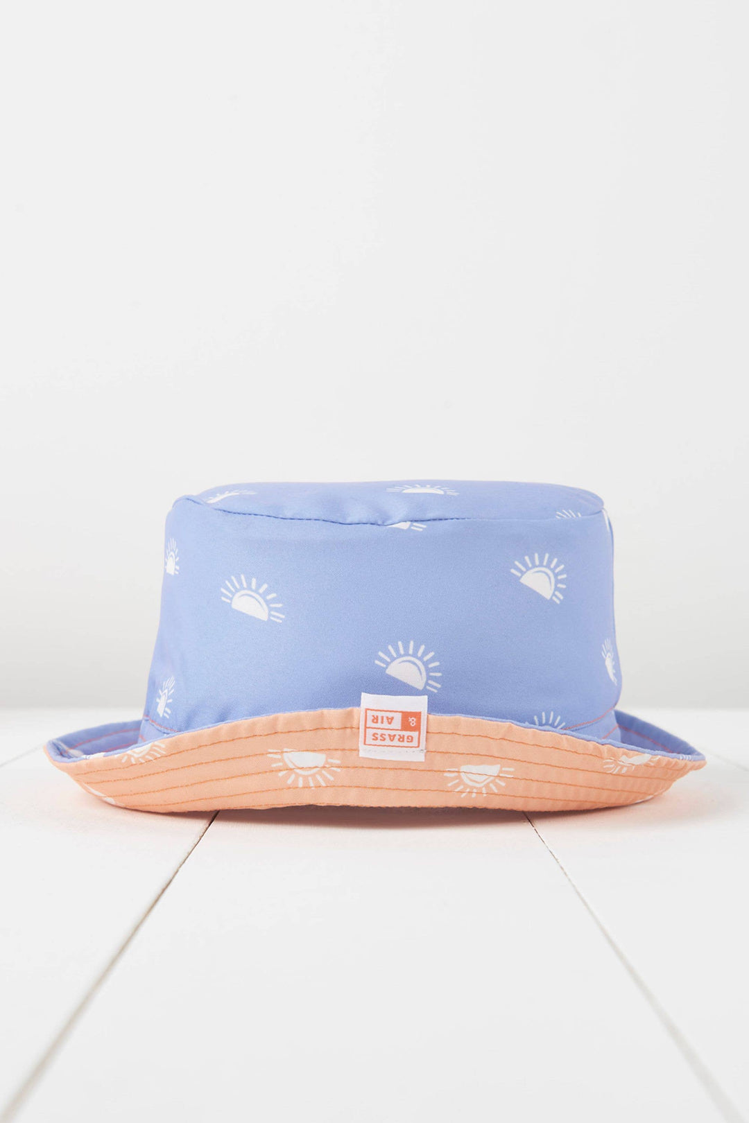 Lavender and Peach Reversible Sun Hat