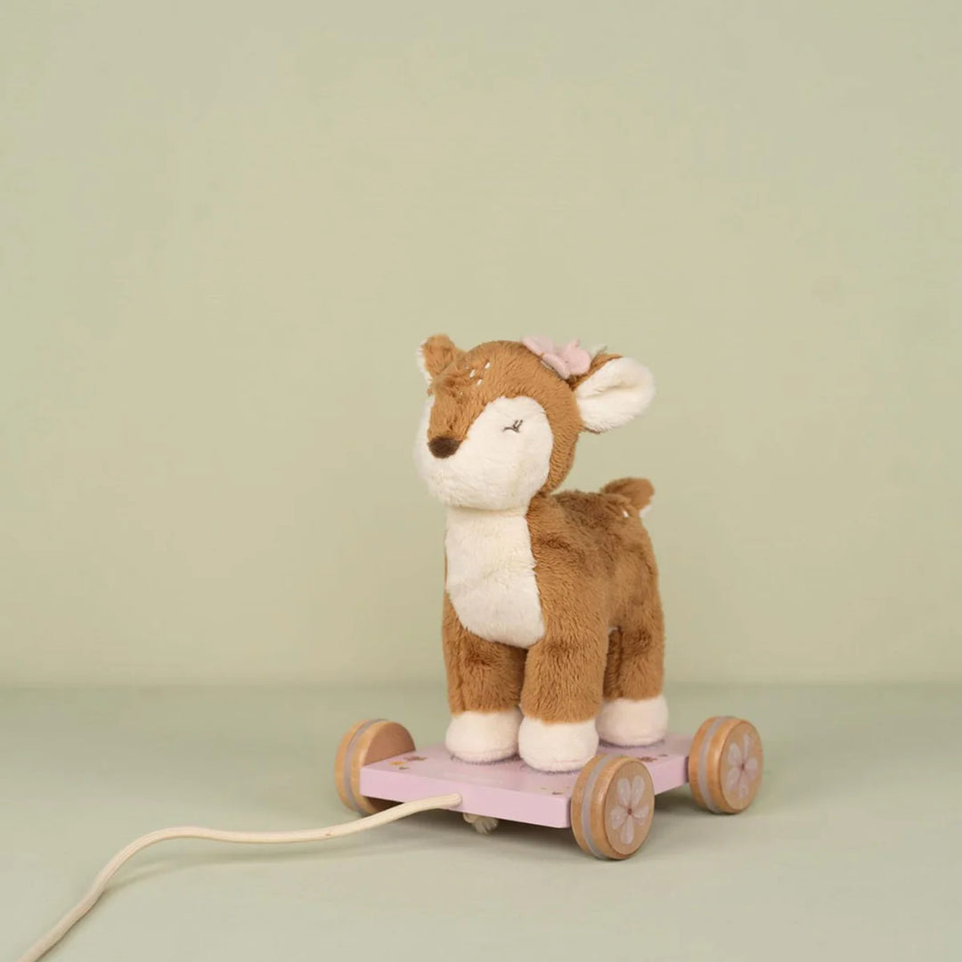 Fairy Garden Pull Along Deer Toy