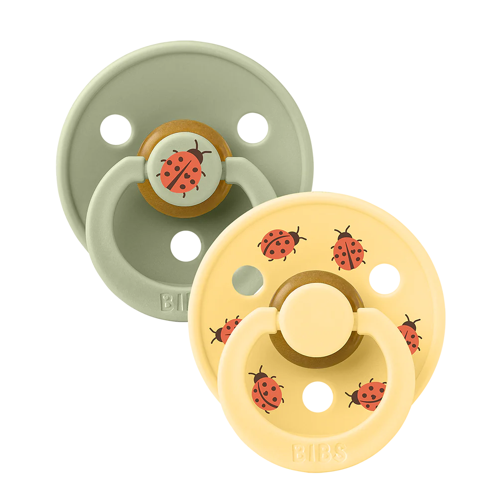 STUDIO Colour 2 PACK Ladybug - Sage/Pale Butter Size 2