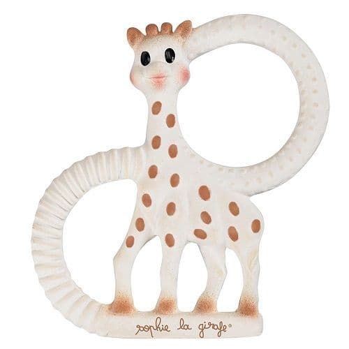 So Pure Sophie La Girafe Teething Ring - Natural Rubber
