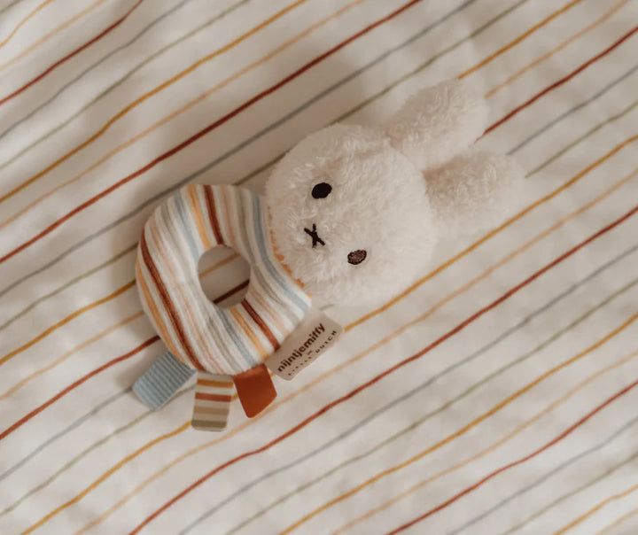 Miffy Vintage Sunny Stripes Rattle