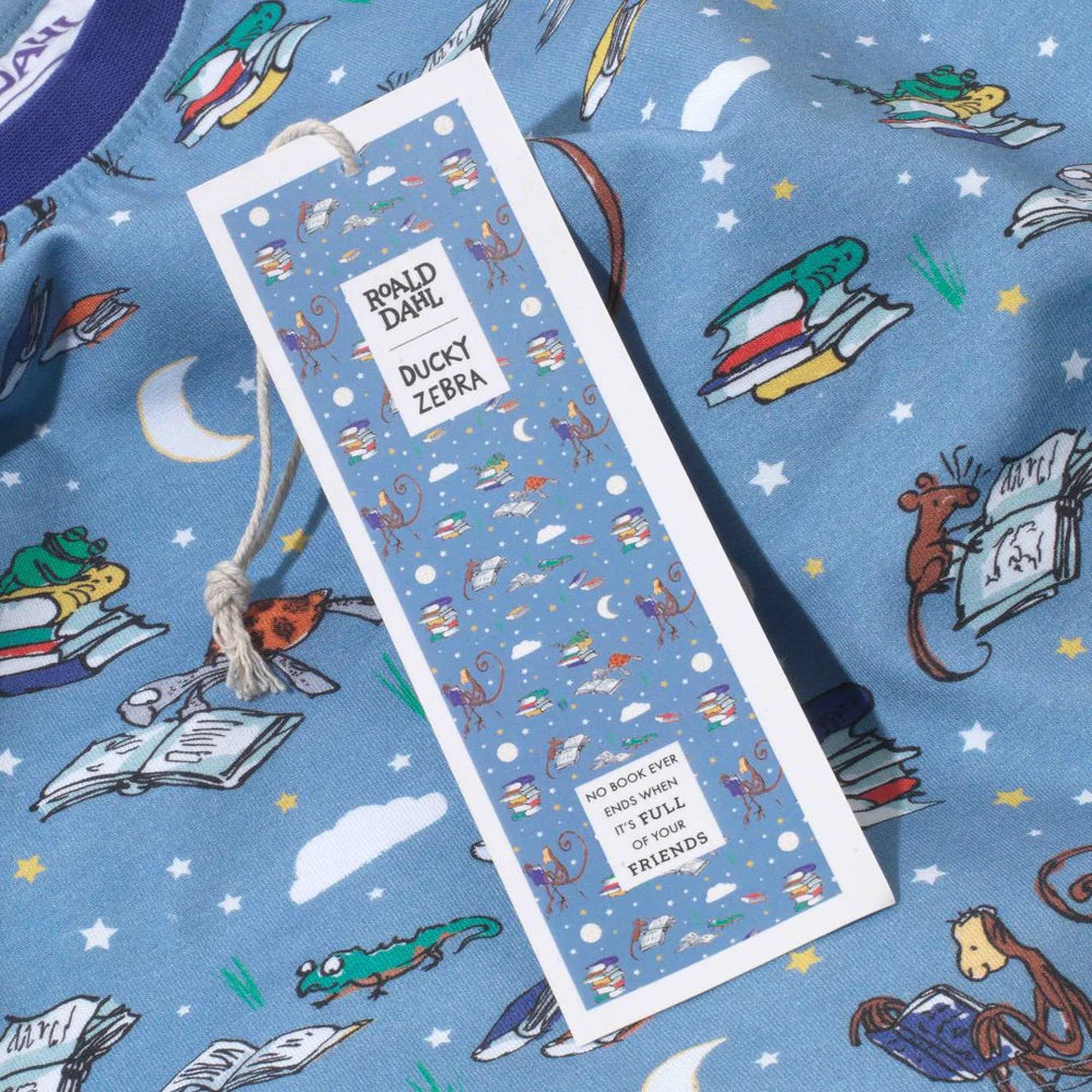 Roald Dahl X Ducky Zebra ‘Storytime’ Sleepsuit