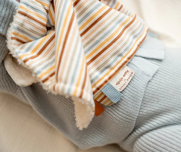 Miffy Vintage Sunny Stripes Cuddle cloth
