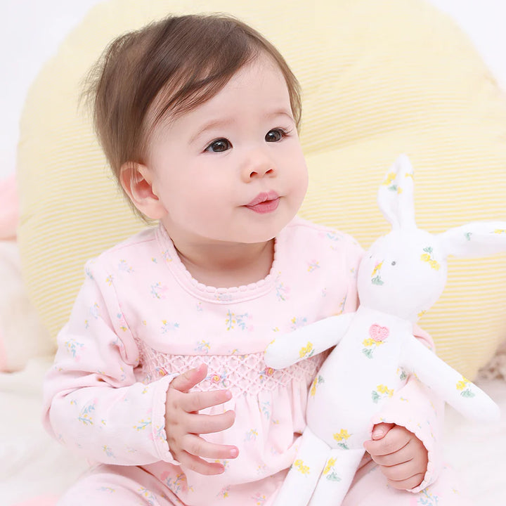 Ambrella Print Smocked Babygro