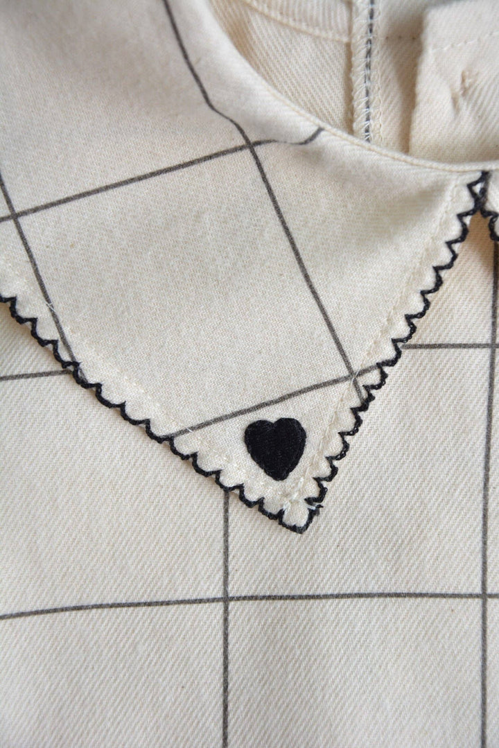 Baby / Girl Blouse Check Patterned 100% Cotton OEKO-TEX