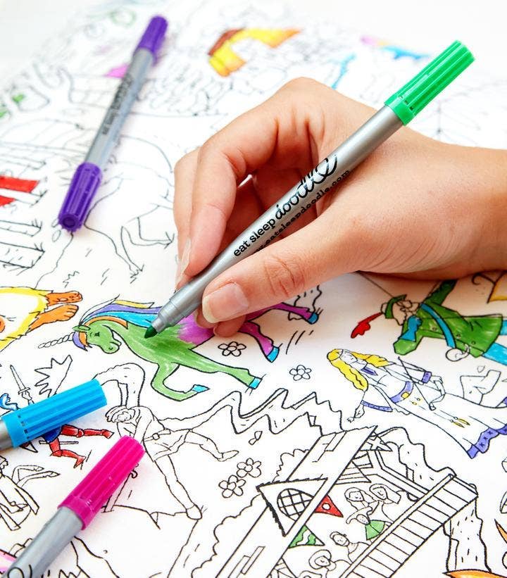 Fairytales and Legends Pillowcase - DIY Colouring Kit