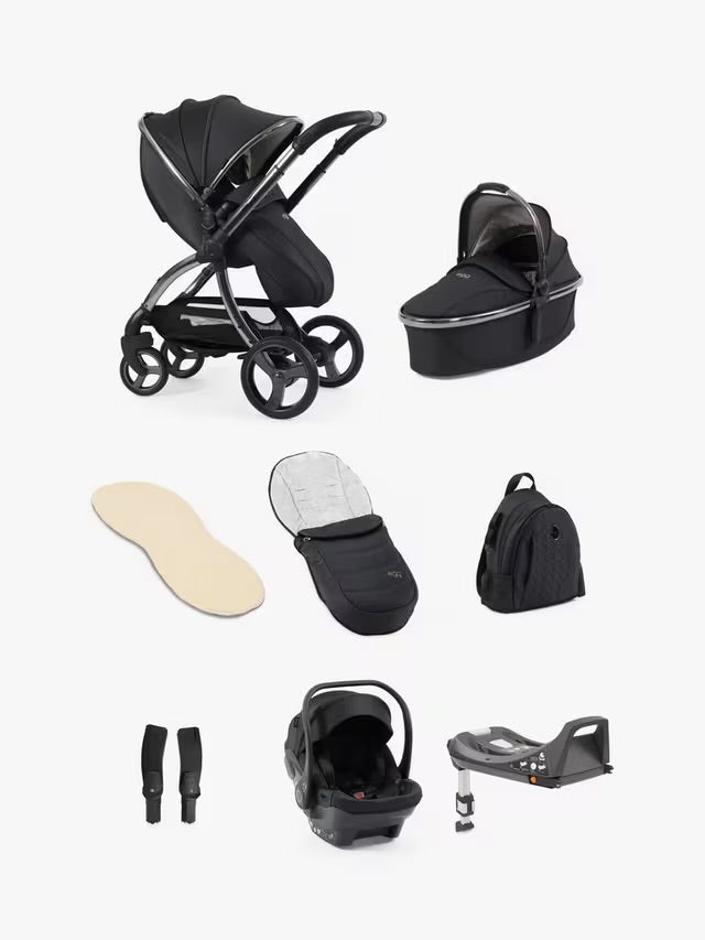 Egg3 Luxury Bundle - Collection Colours with Egg Shell Car Seats
