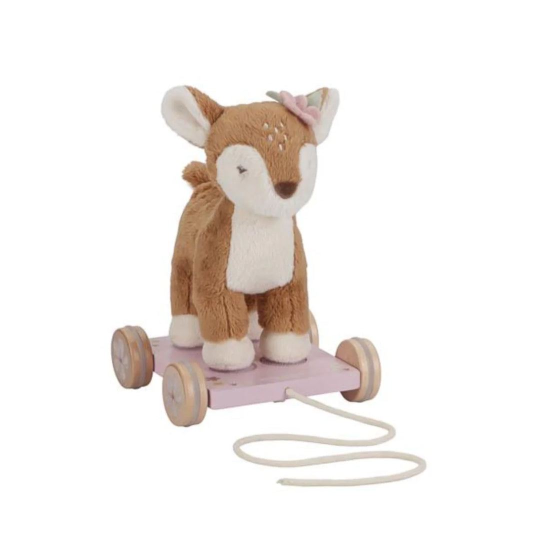 Fairy Garden Pull Along Deer Toy