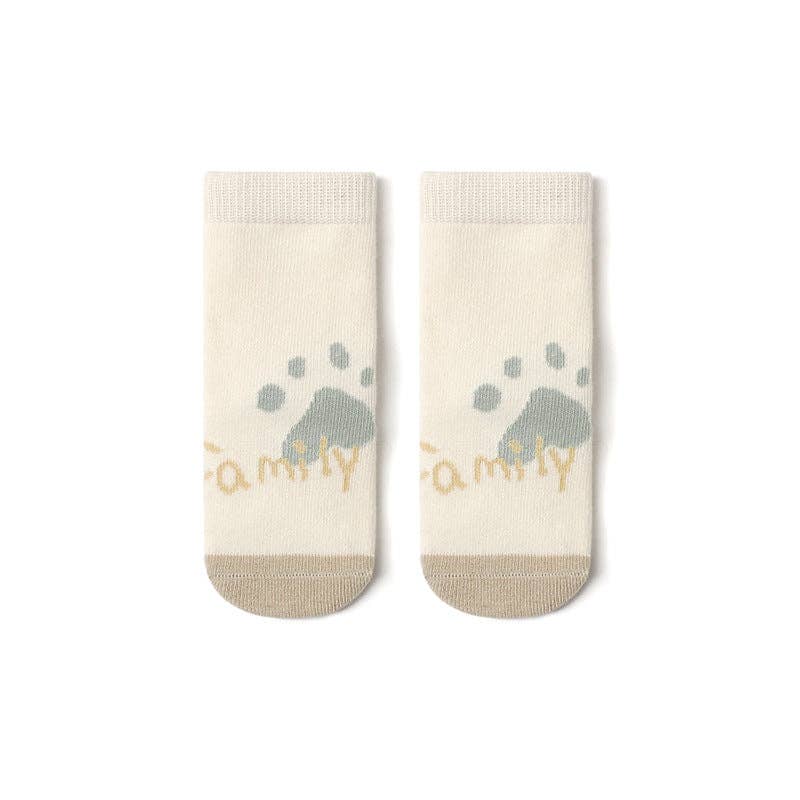 New Arrival Baby Floor Socks Cute Cartoon Boneless Non-slip: S(6-12M) / Yellow