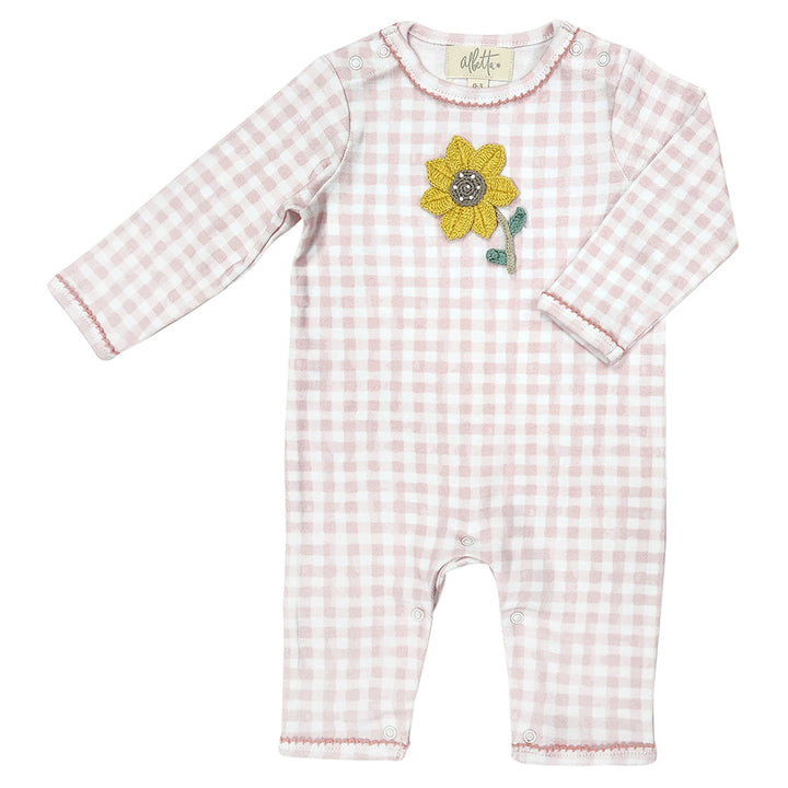 Crochet Sunflower Babygro