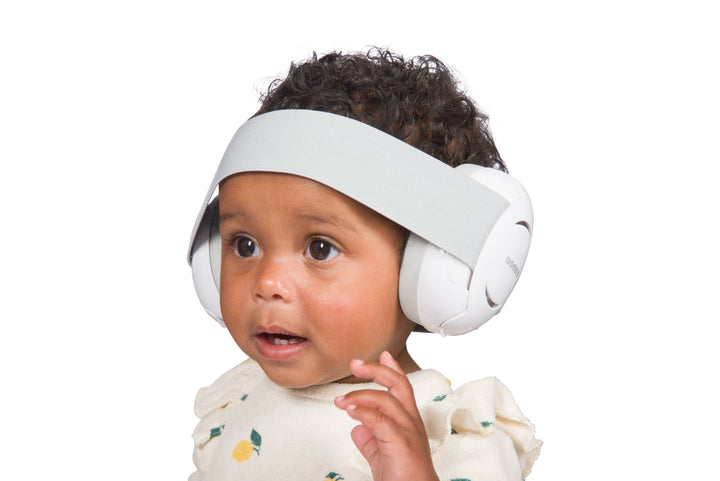 Dooky Baby Ear Protection - White -  0-3 Years