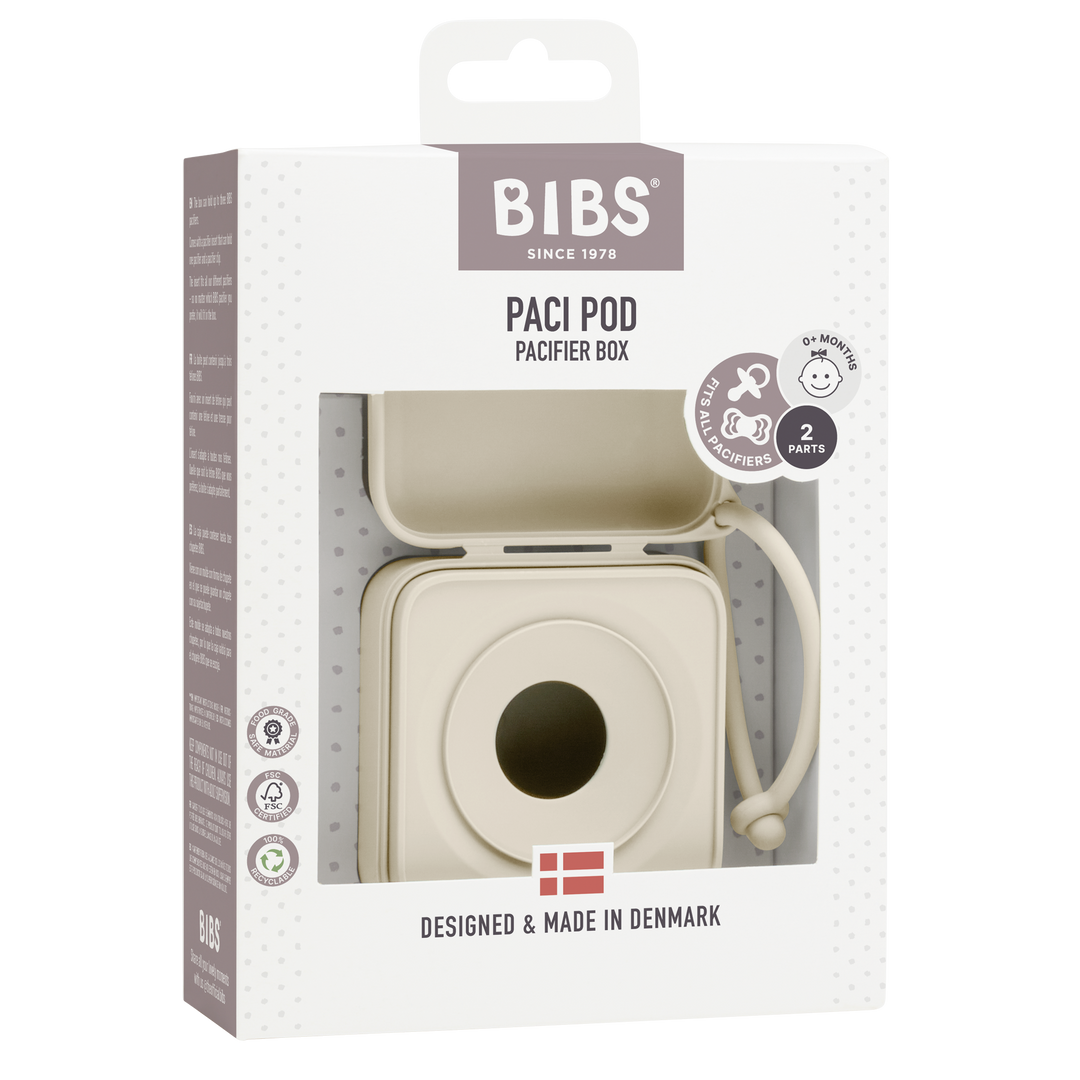 BIBS Pacifier Box Ivory