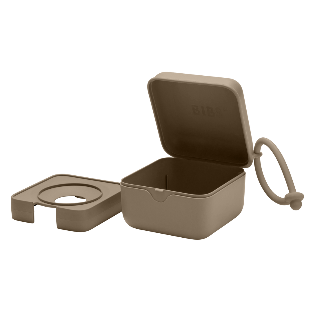 BIBS Pacifier Box Dark Oak