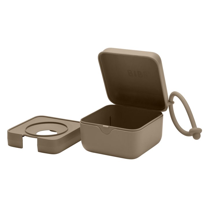 BIBS Pacifier Box Dark Oak