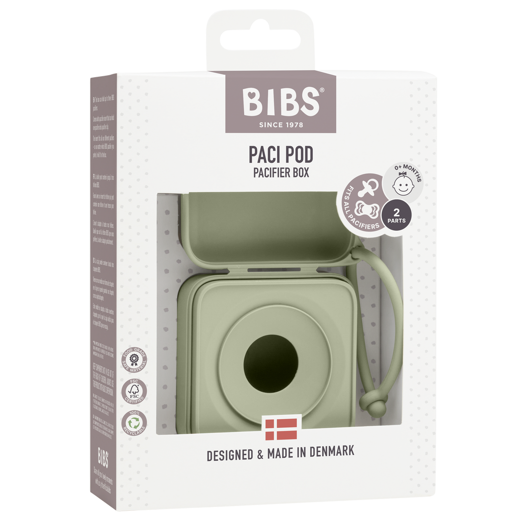 BIBS Pacifier Box Sage