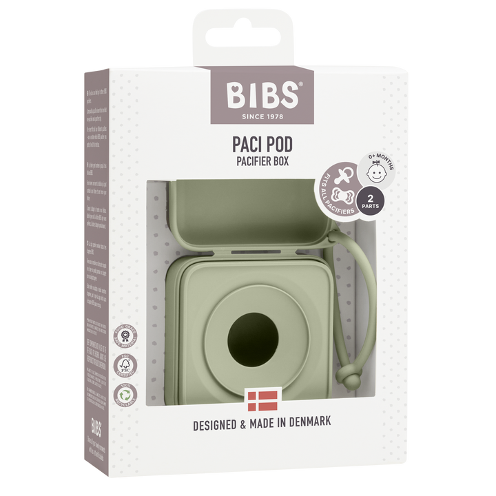 BIBS Pacifier Box Sage