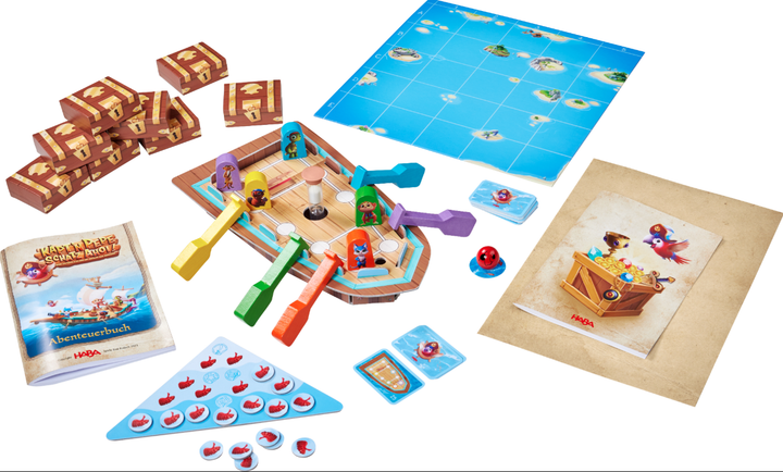 HABA Capt'n Pepe - Treasure Ahoy!-Board Game