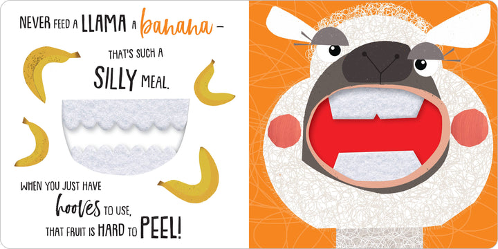 Board Book Never Feed a Yeti Spaghetti