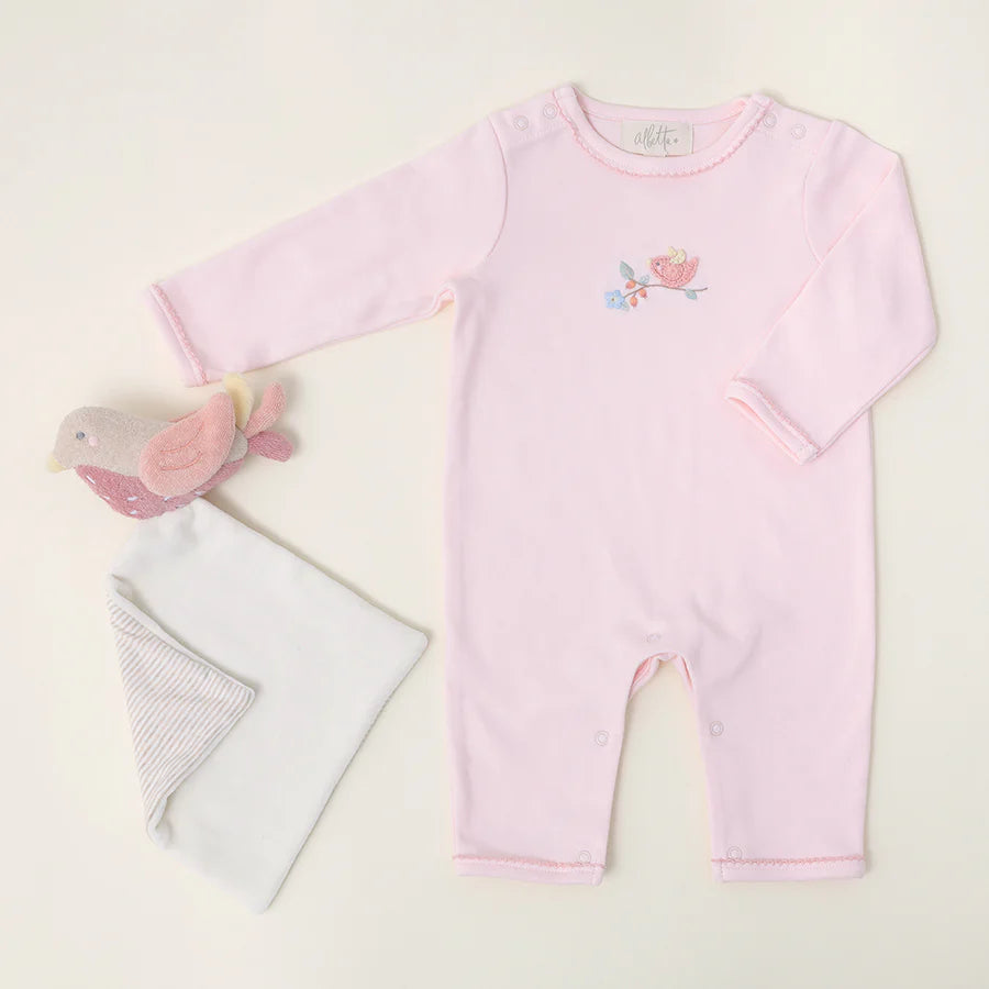Crochet Little Love Bird Babygro