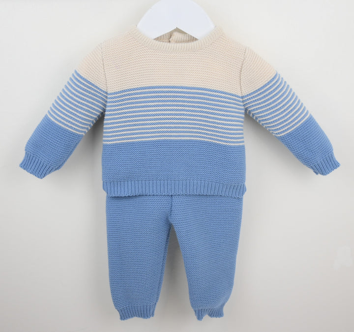 Pex Santiago Trouser Suit - Dusky Blue