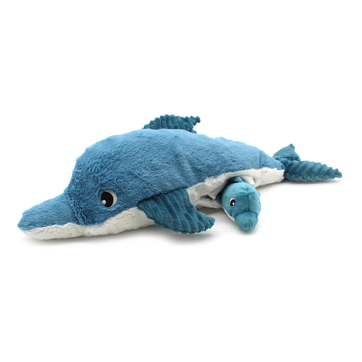DARCY THE DOLPHIN MUM & BABY BLUE