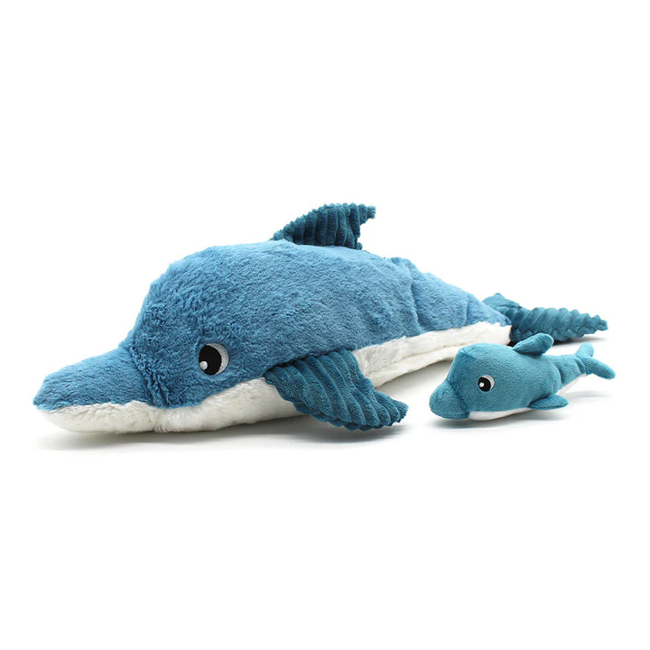 DARCY THE DOLPHIN MUM & BABY BLUE