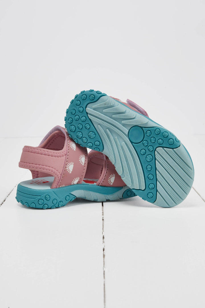 Grass & Air Kids Rose Colour-Changing Sandals