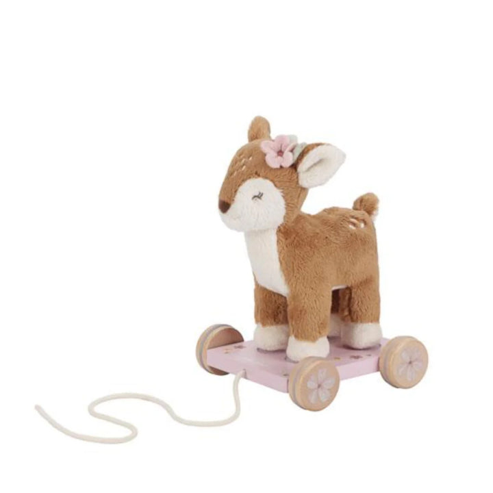 Fairy Garden Pull Along Deer Toy