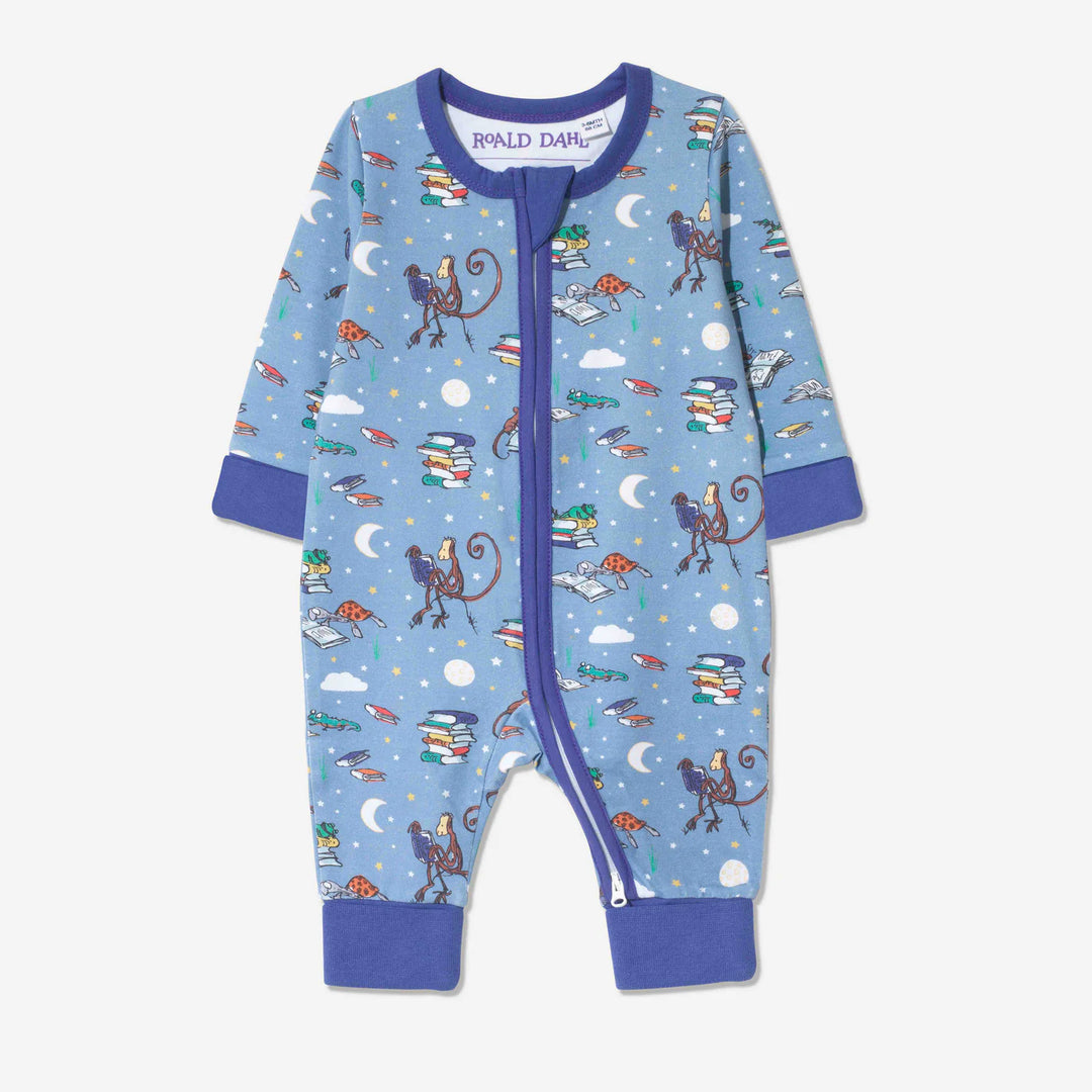 Roald Dahl X Ducky Zebra ‘Storytime’ Sleepsuit
