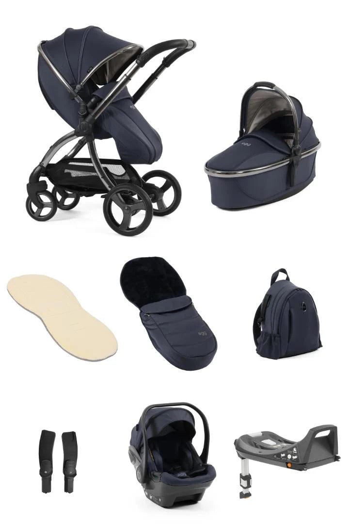 Egg3 Luxury Bundle - Collection Colours with Egg Shell Car Seats