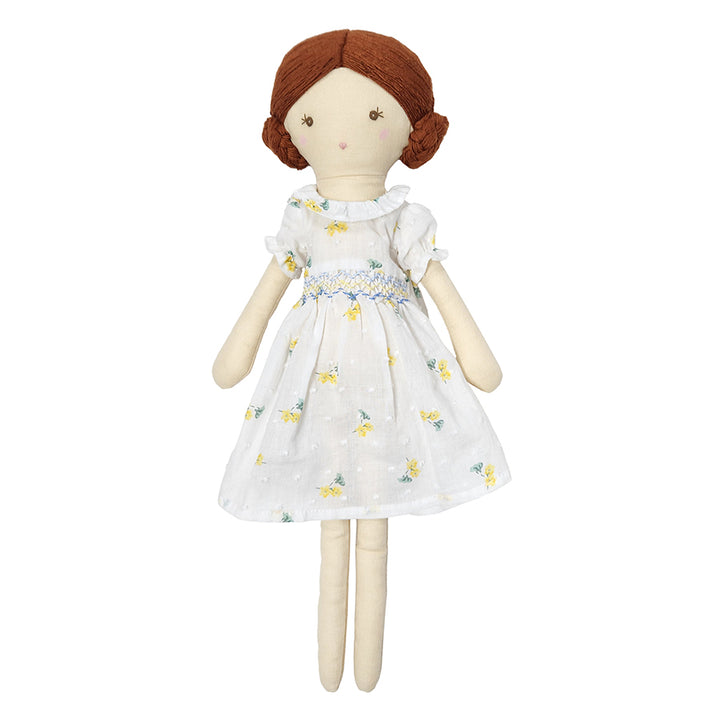 Liliana Hand Smocked Doll