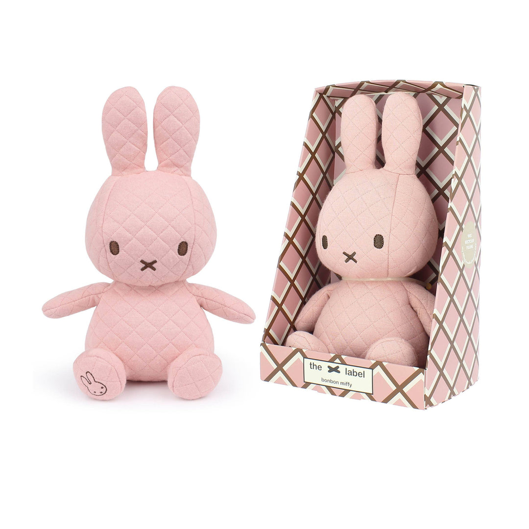 Miffy Quilted BonBon Pink in Giftbox 23cm