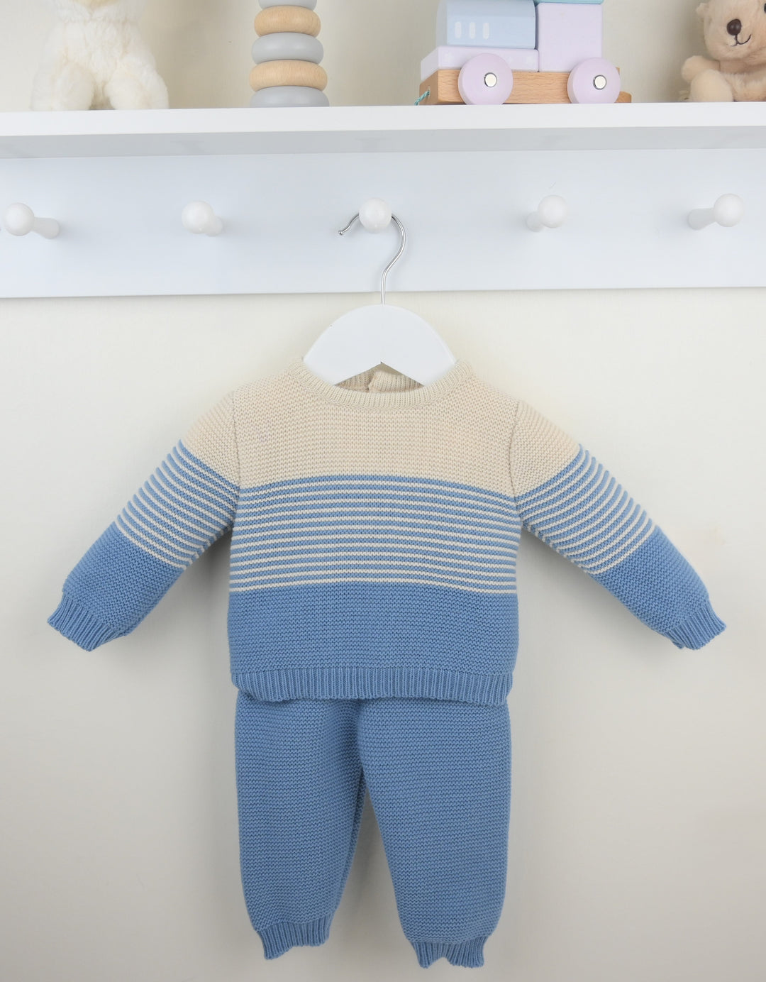 Pex Santiago Trouser Suit - Dusky Blue
