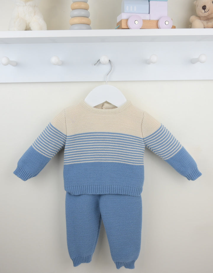Pex Santiago Trouser Suit - Dusky Blue