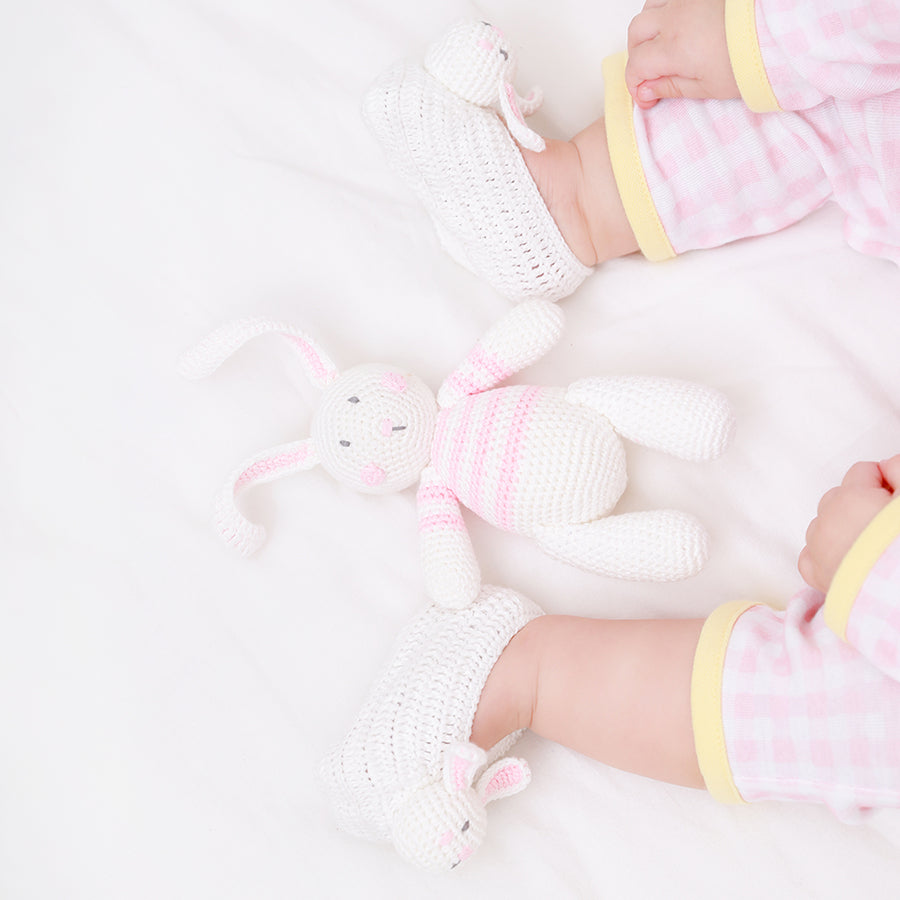 Crochet Bella Bunny Booties