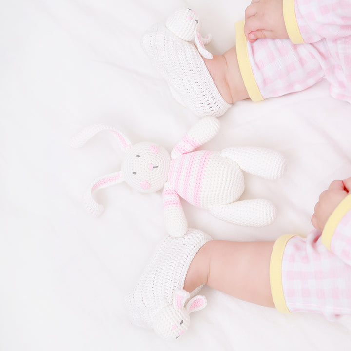 Crochet Bella Bunny Booties