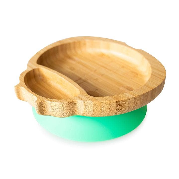 Bamboo Ladybird Plate with Suction Base