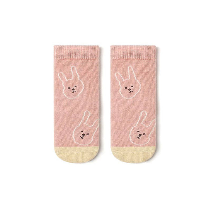 New Arrival Baby Floor Socks Cute Cartoon Boneless Non-slip: S(6-12M) / Yellow