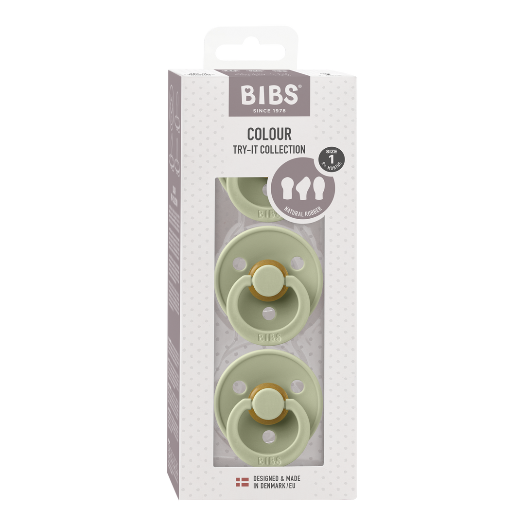 BIBS Try-it Colour 3 PACK Sage