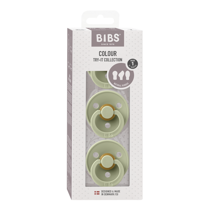 BIBS Try-it Colour 3 PACK Sage