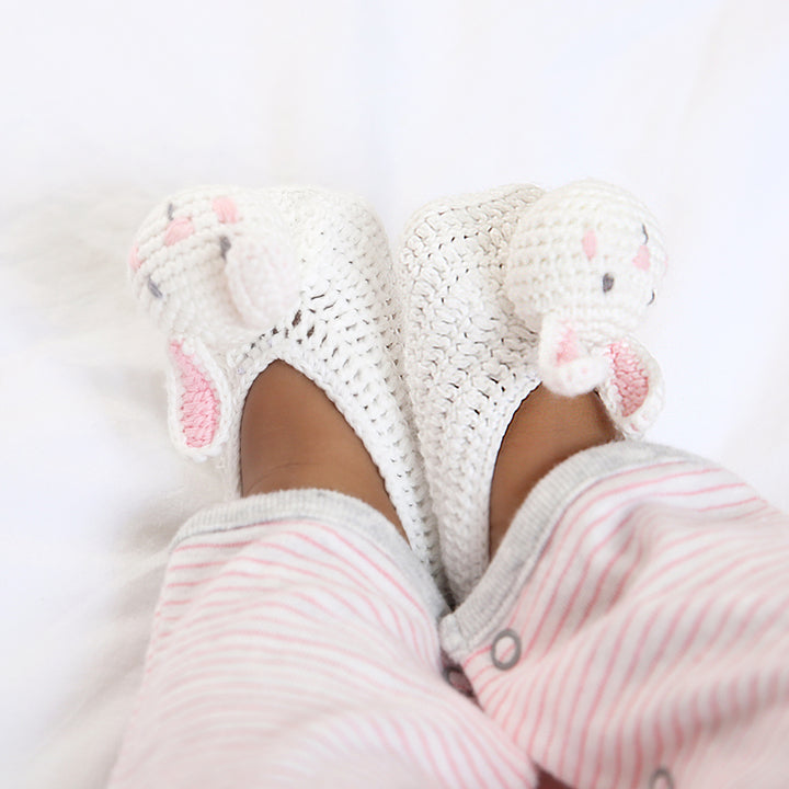 Crochet Bella Bunny Booties