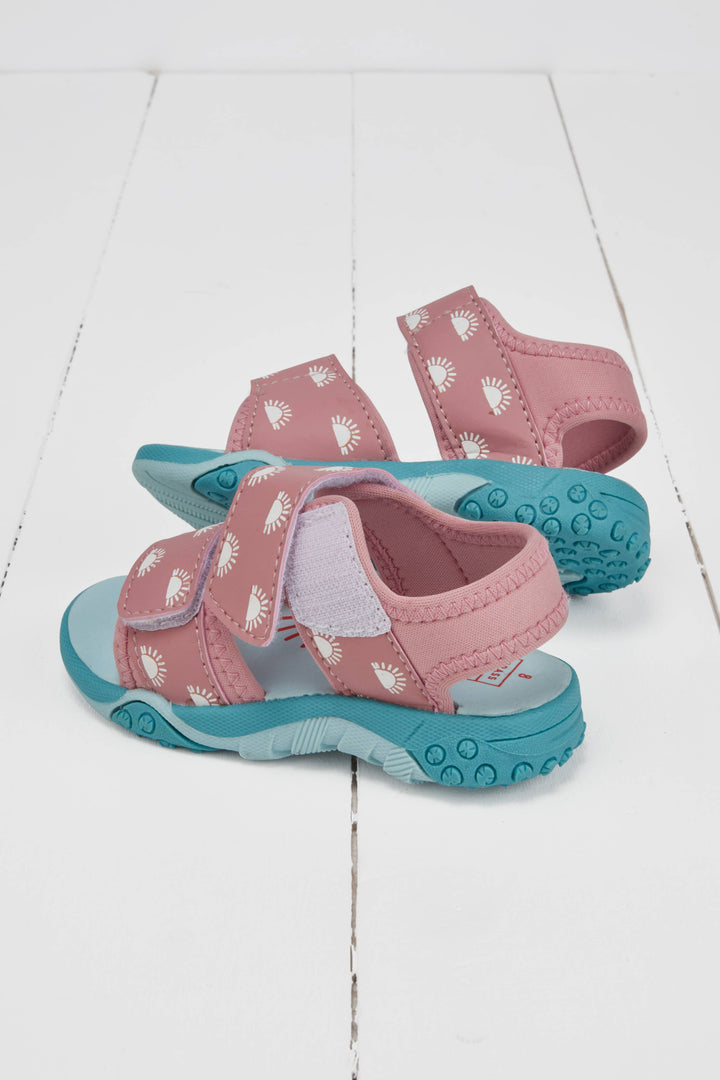 Grass & Air Kids Rose Colour-Changing Sandals
