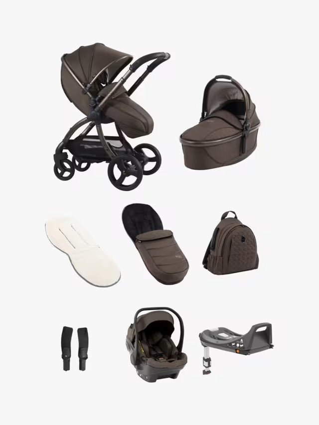 Egg3 Luxury Bundle - Collection Colours with Egg Shell Car Seats