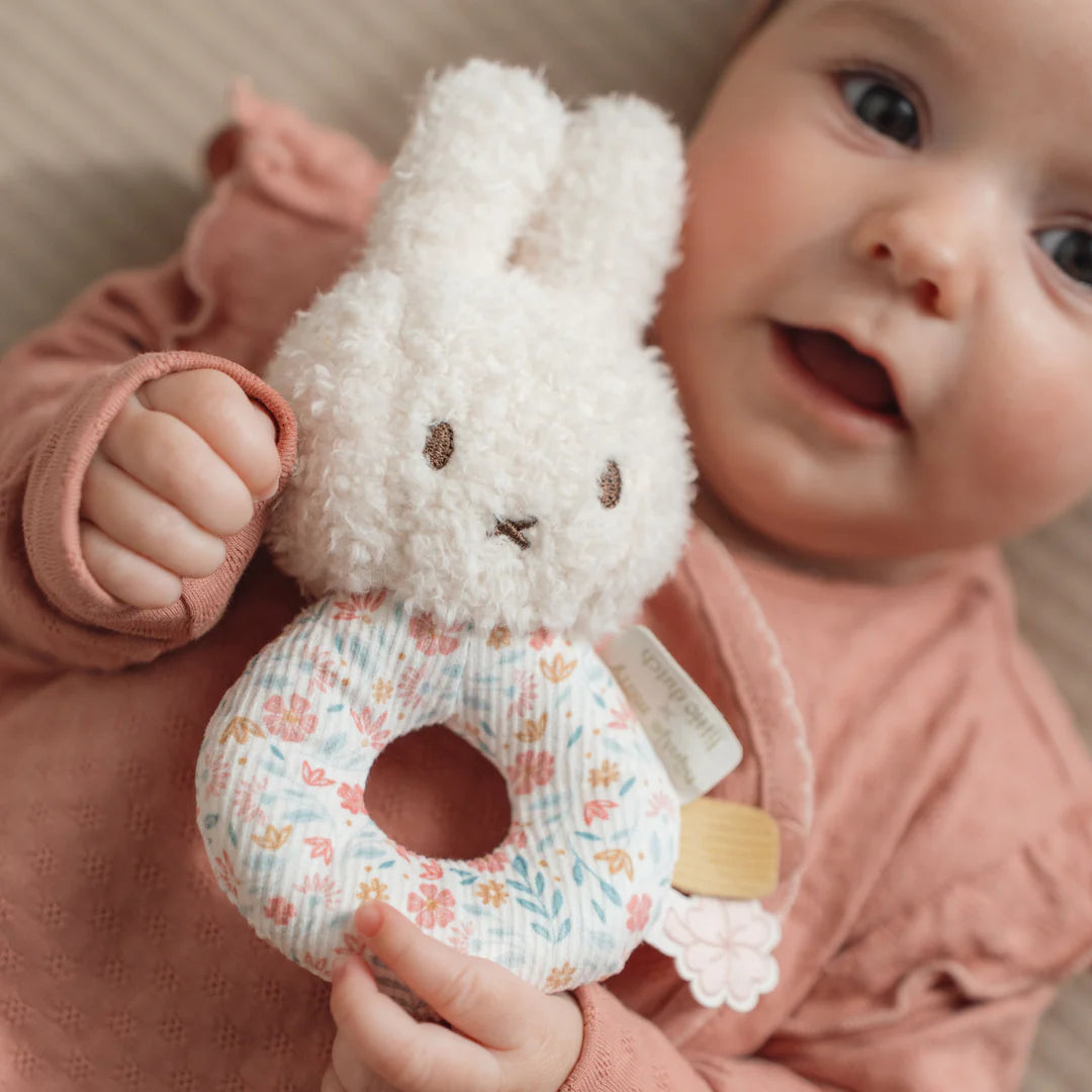 Little Dutch x Miffy Rattle - Little Blossom
